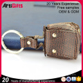 Personalisierte PU-Leder Tasche geformt Mini-Geldbörse Schlüsselanhänger